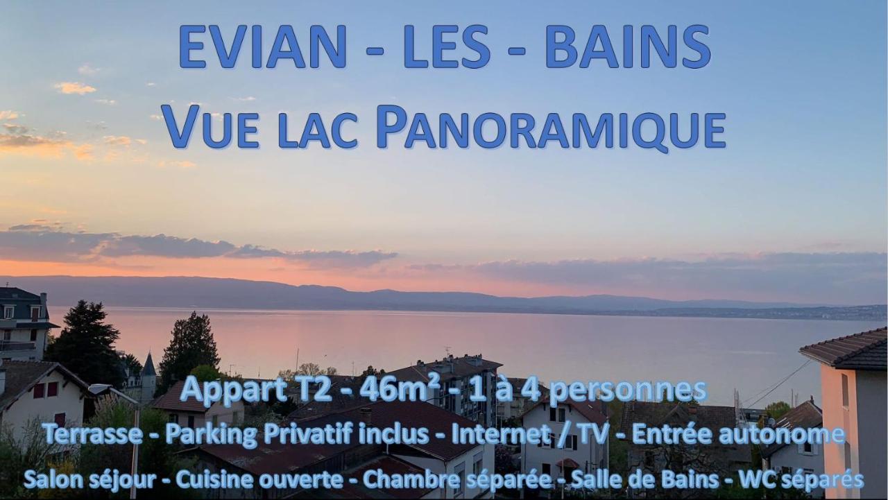 Vue Lac Panoramique Apartment Évian-les-Bains Екстериор снимка